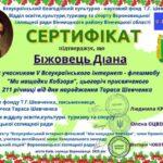 Студенти НУ «Чернігівська політехніка» — учасники Всеукраїнського інтернет-флешмобу «Ми нащадки Кобзаря»