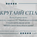 Круглий стіл на тему: «Етапи великого шляху (65 років від створення НУ “Чернігівська політехніка”